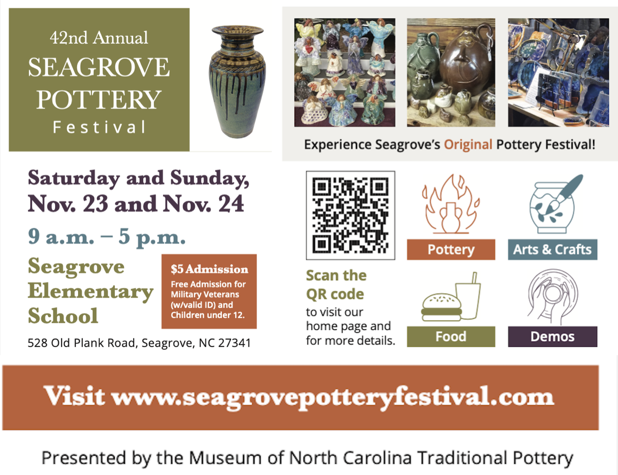 42nd Annual Seagrove Pottery Festival
